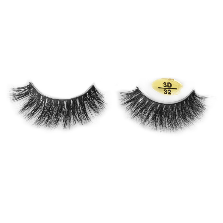 3D Real mink lashes with private label   JH169